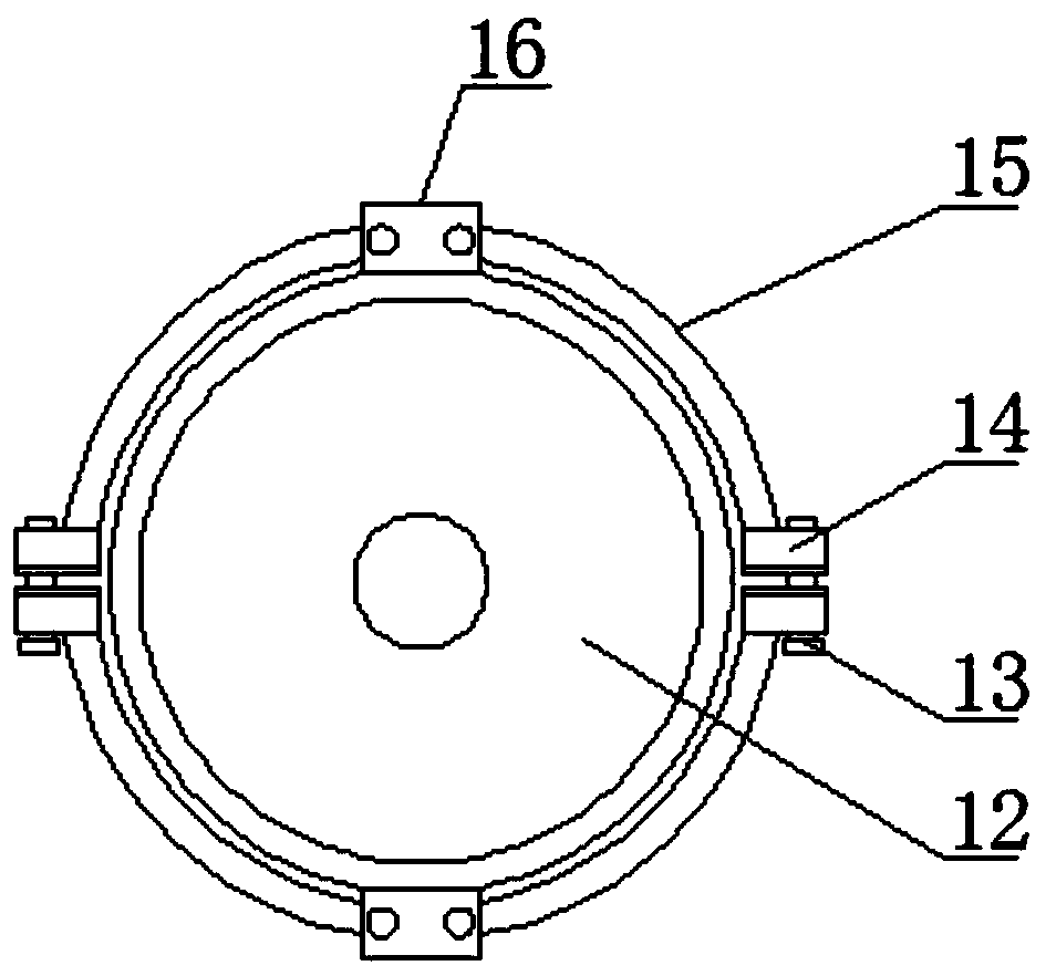 A hydraulic rotary joint mechanical transmission clutch