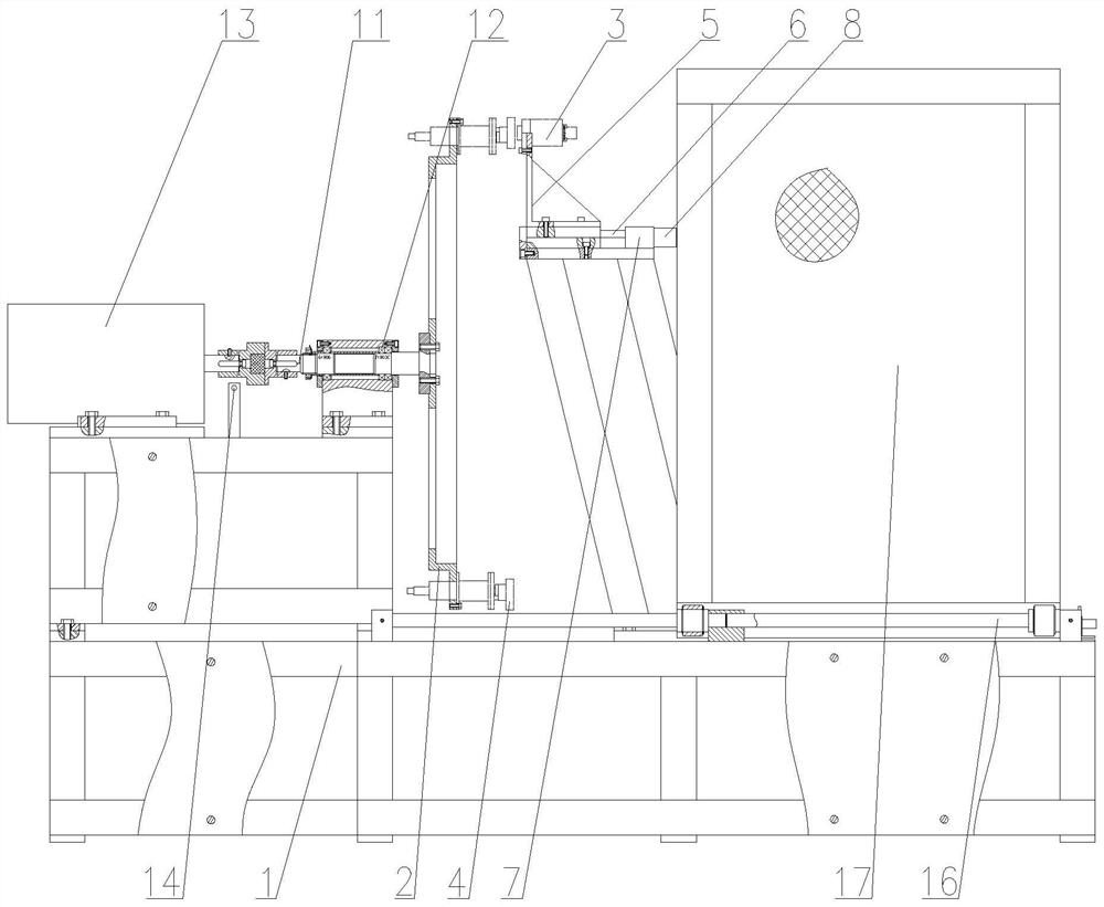 Dynamic testing equipment and method for blade angle measuring sensor