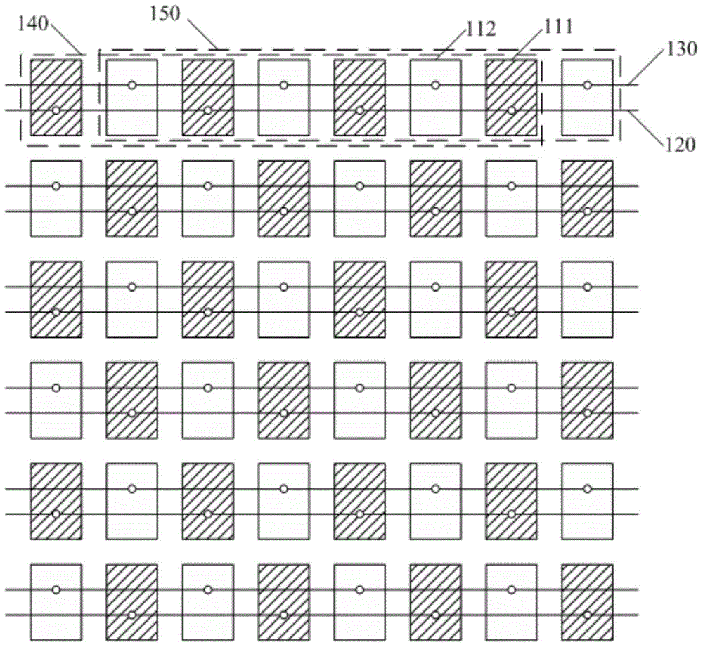An embedded touch screen and display device