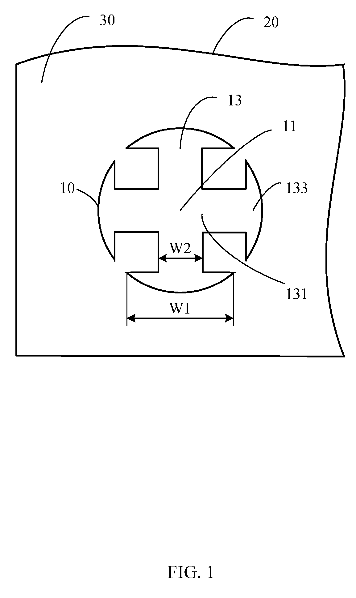 Pad and circuit board, electronic device using same