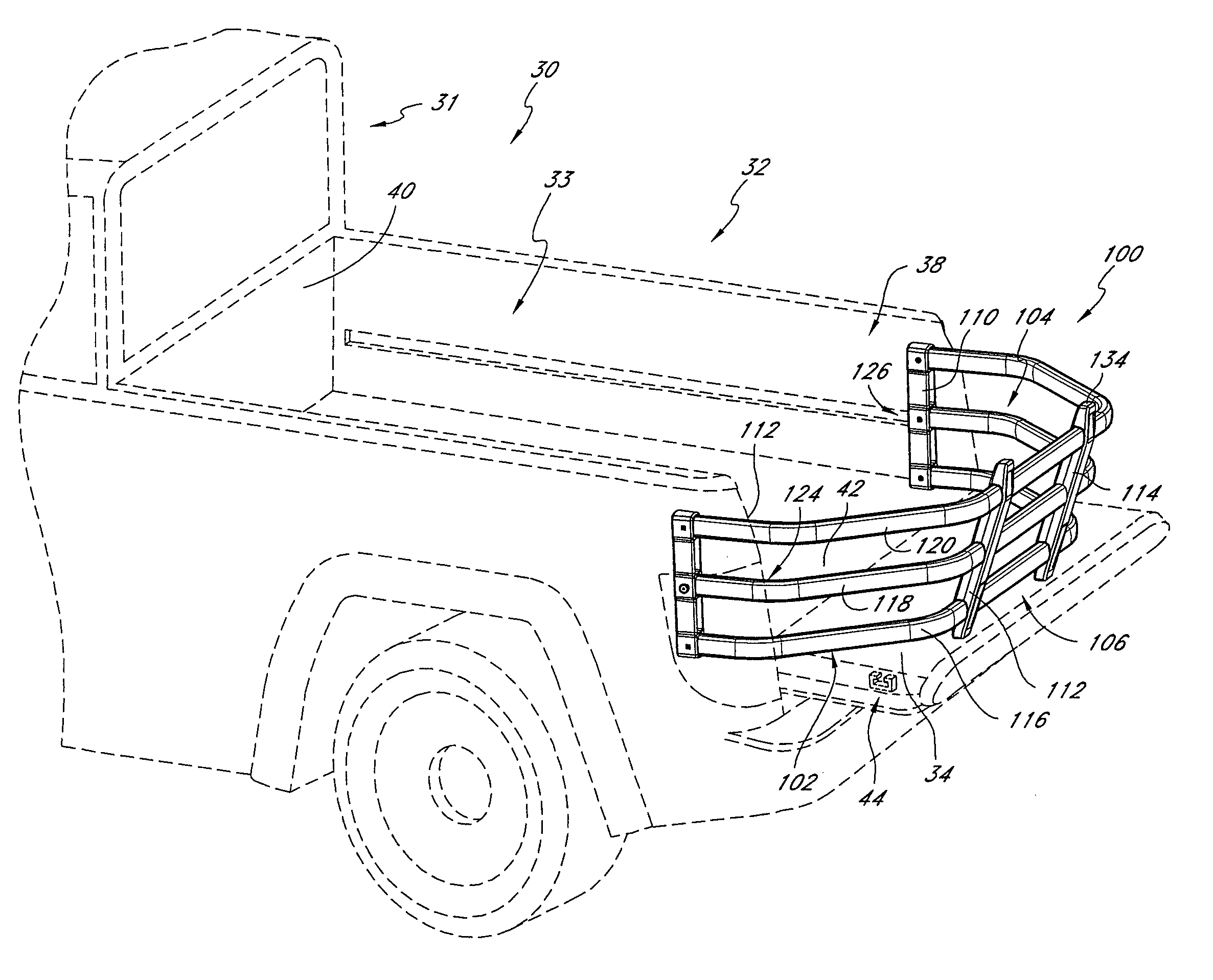Vehicle cargo tailgate enclosure