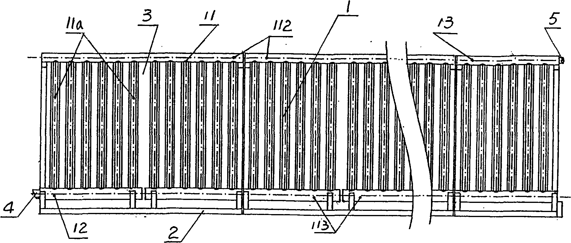 Solar continuous water heating apparatus