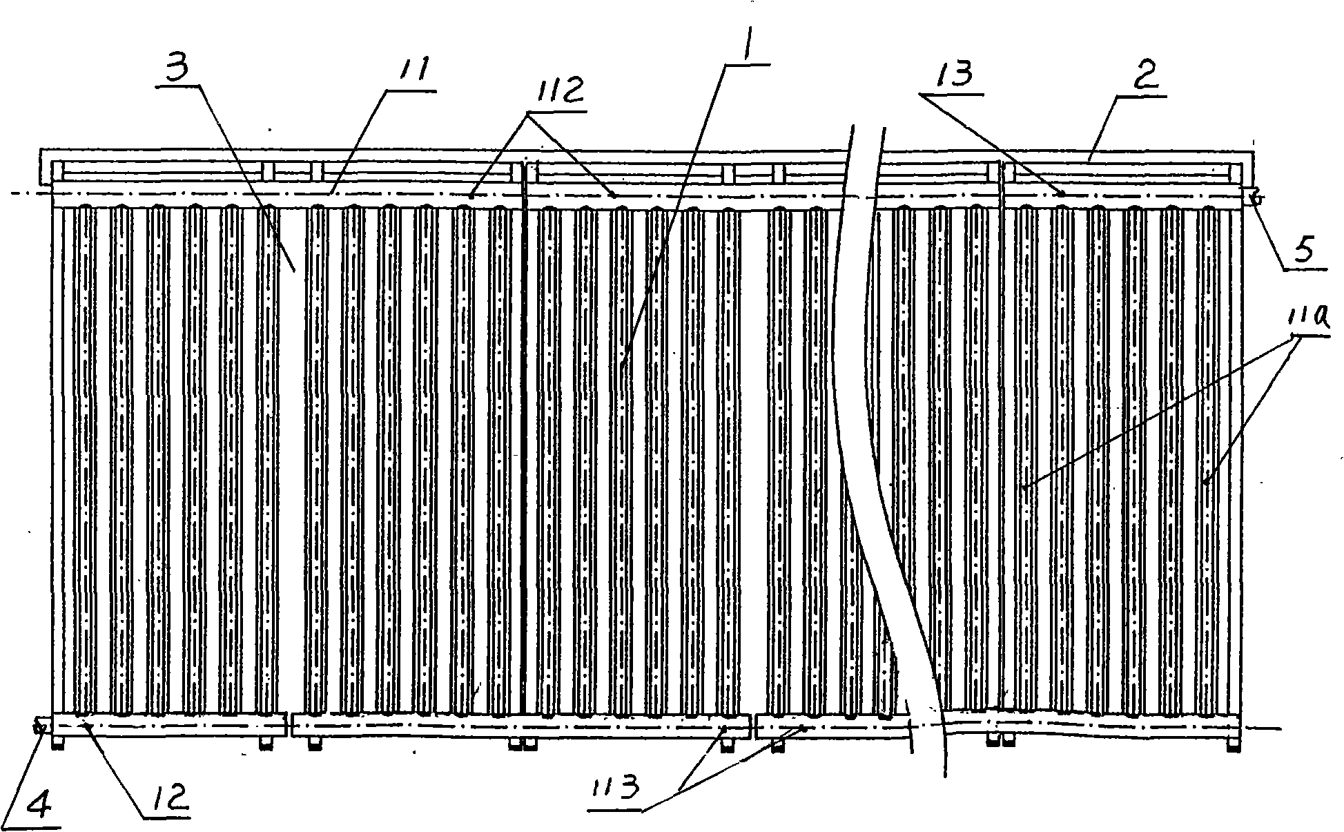 Solar continuous water heating apparatus