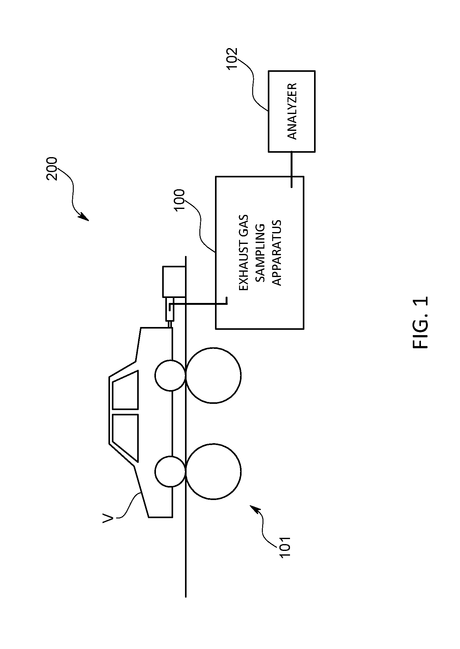 Exhaust gas sampling apparatus and exhaust gas analysis system