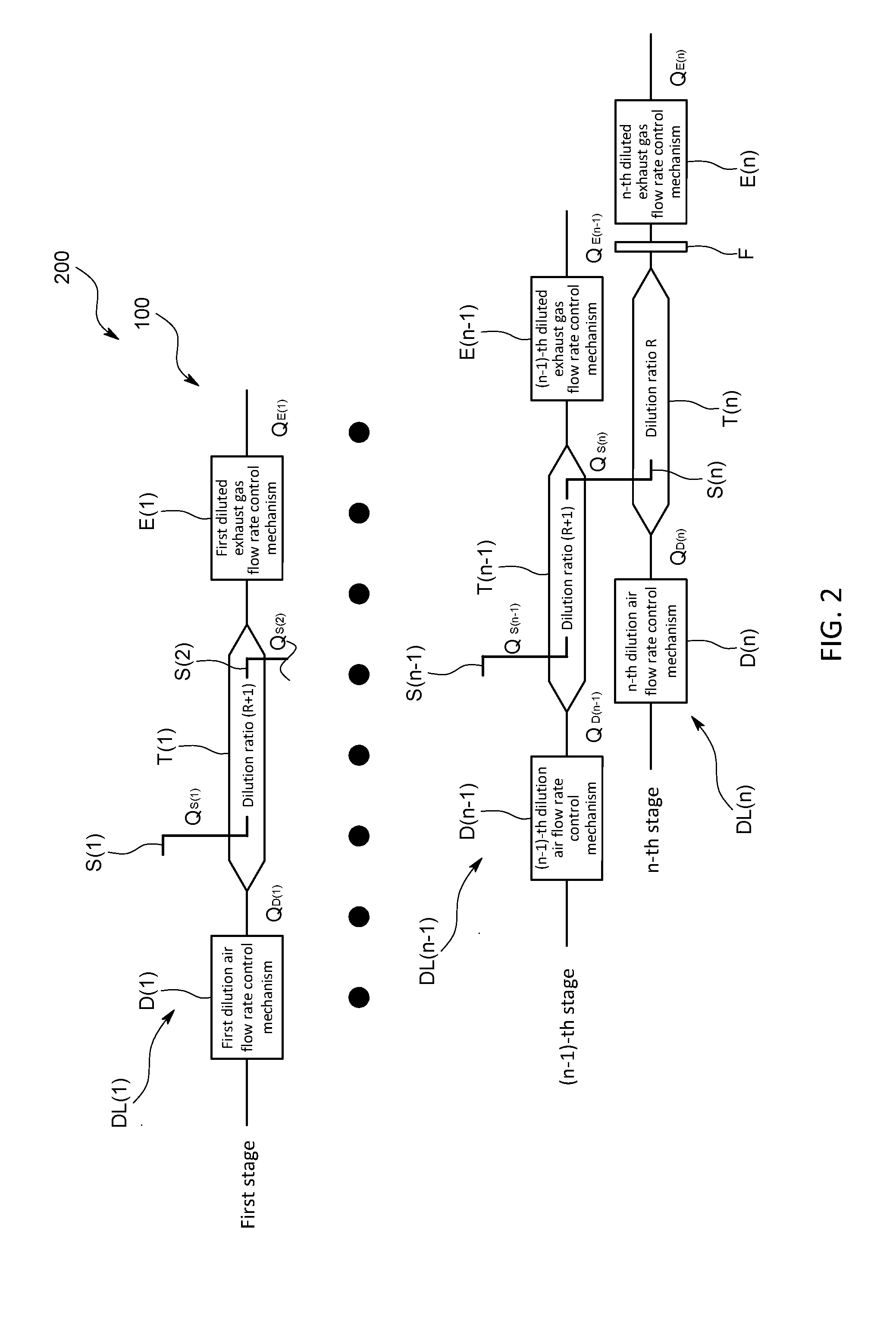 Exhaust gas sampling apparatus and exhaust gas analysis system