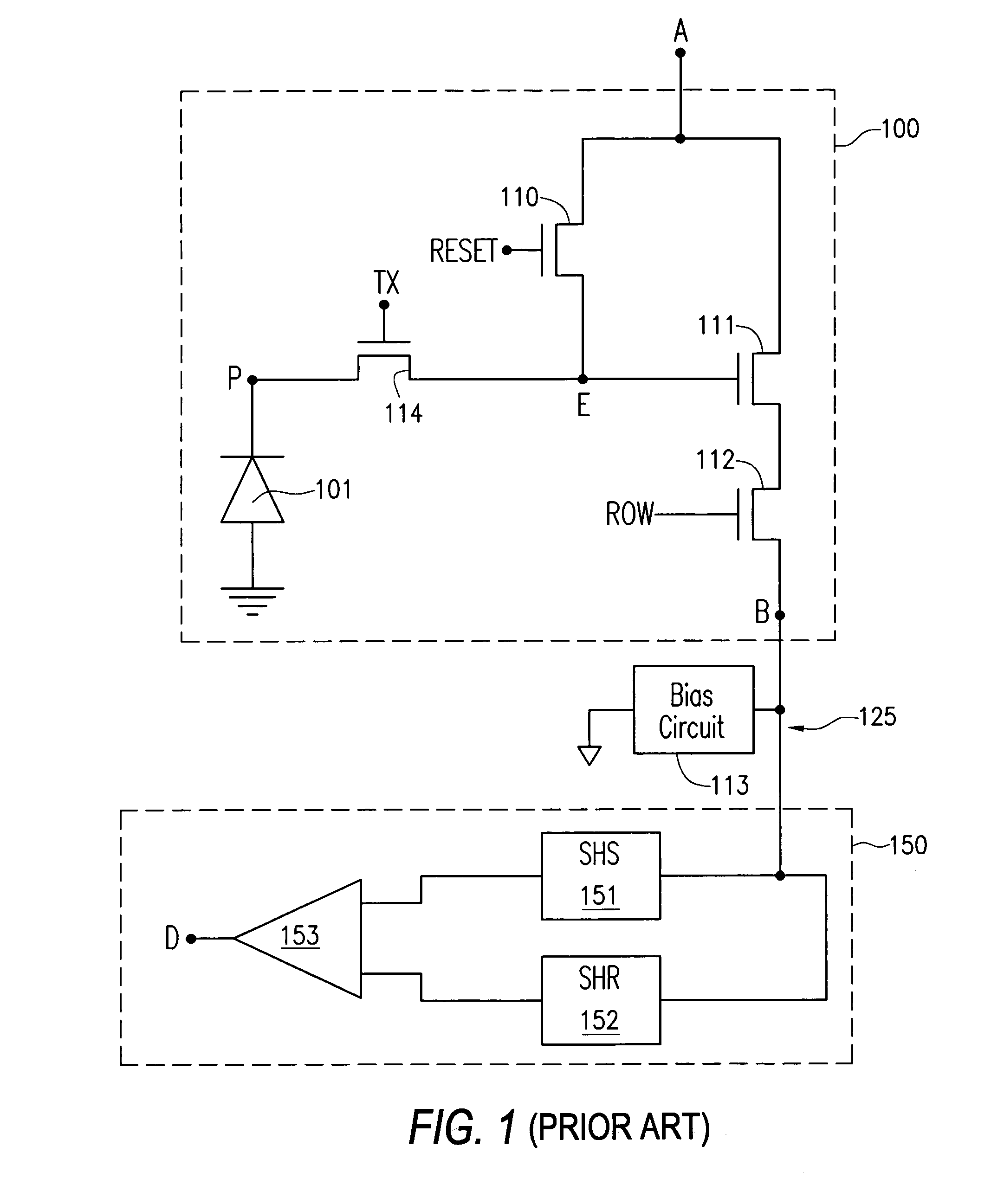 Dual pinned diode pixel with shutter