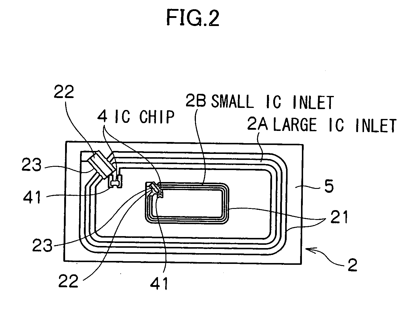 Antenna circuit, IC inlet, multi tag, and method for producing multi tag
