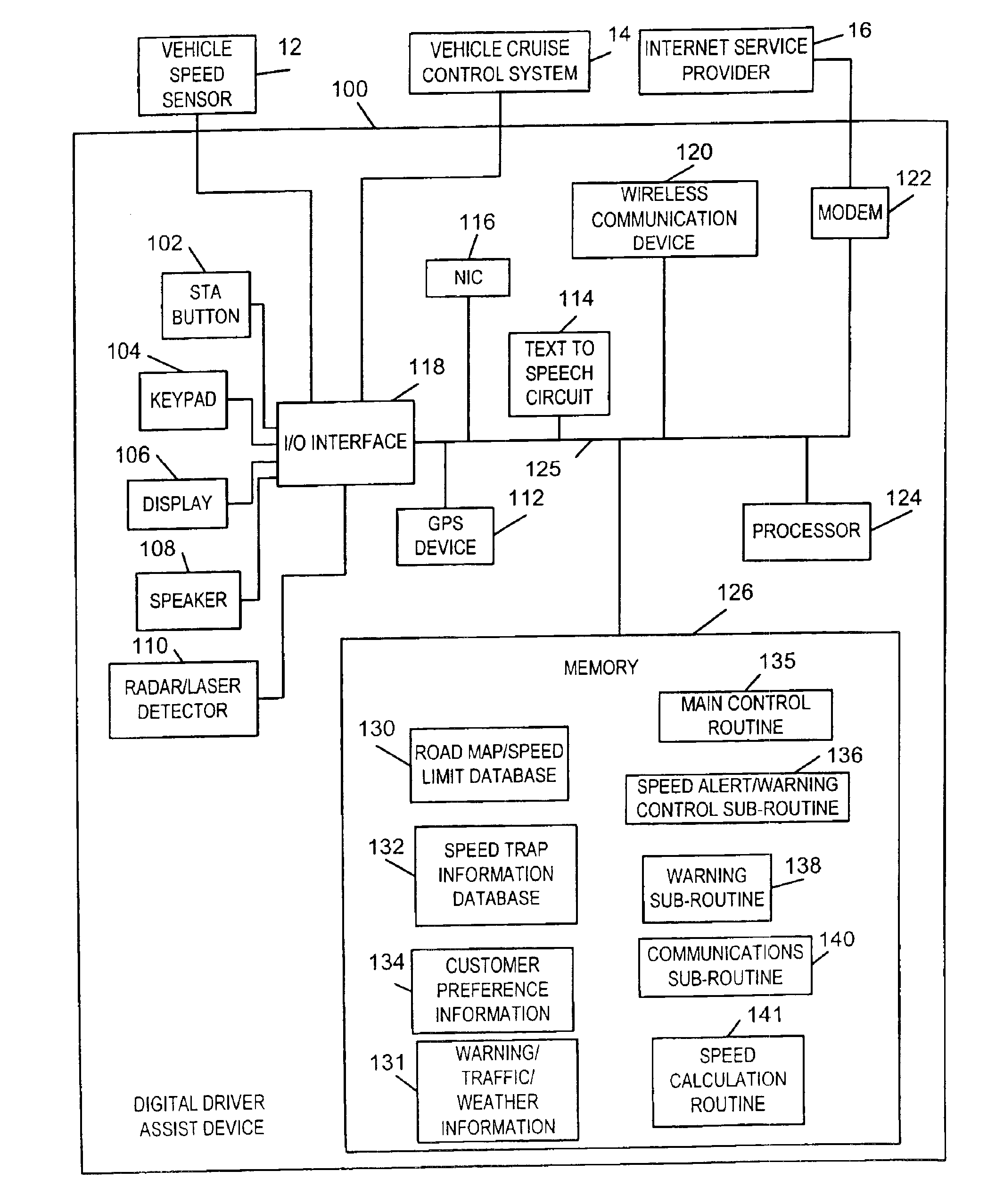 Methods and apparatus for storing, accessing, generating and using information about speed limits and speed traps