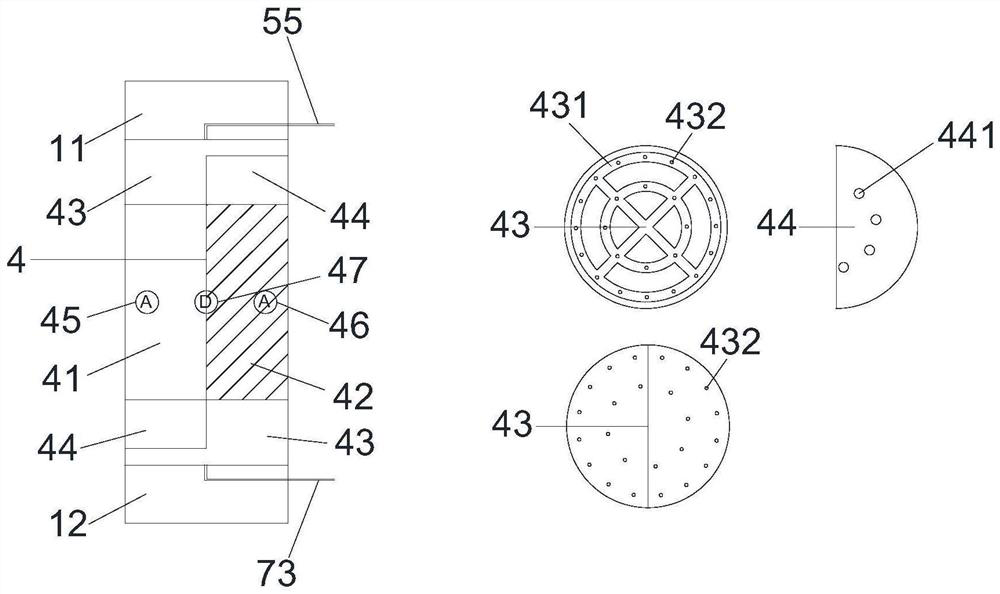 Testing device and testing method for simulating mechanical properties of marine energy soil-well interface in hydrate exploitation process