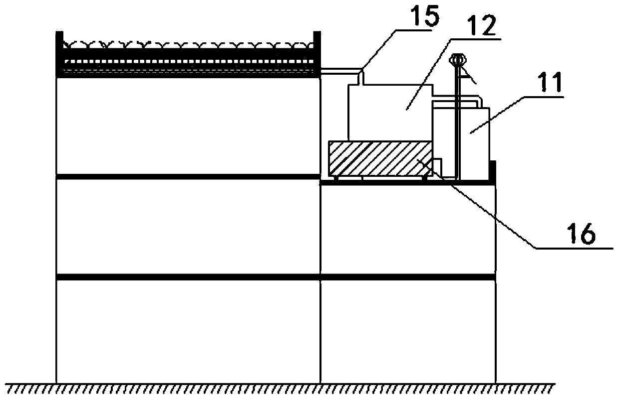 A system and method for reclaiming and utilizing reclaimed water on planted roofs using renewable energy