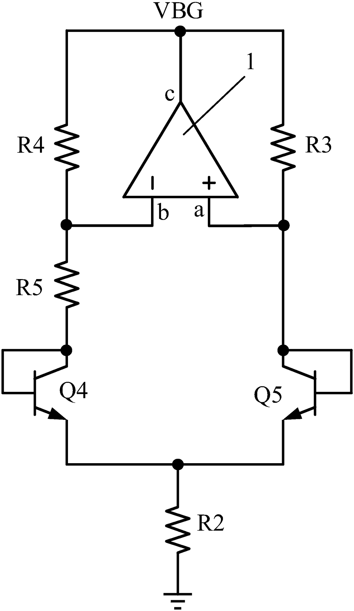 Band-gap reference circuit and operational amplifier thereof
