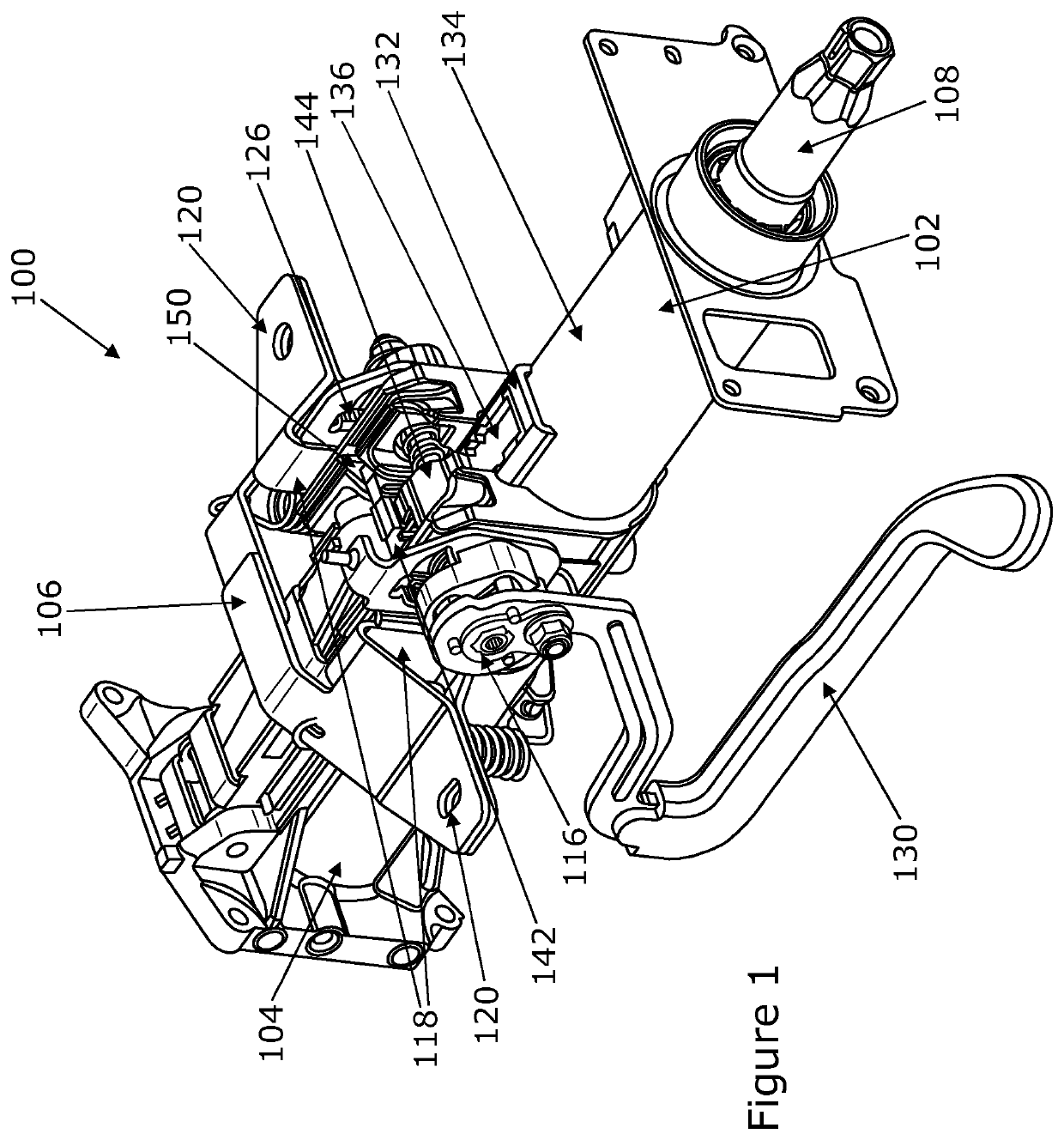 Steering column assembly