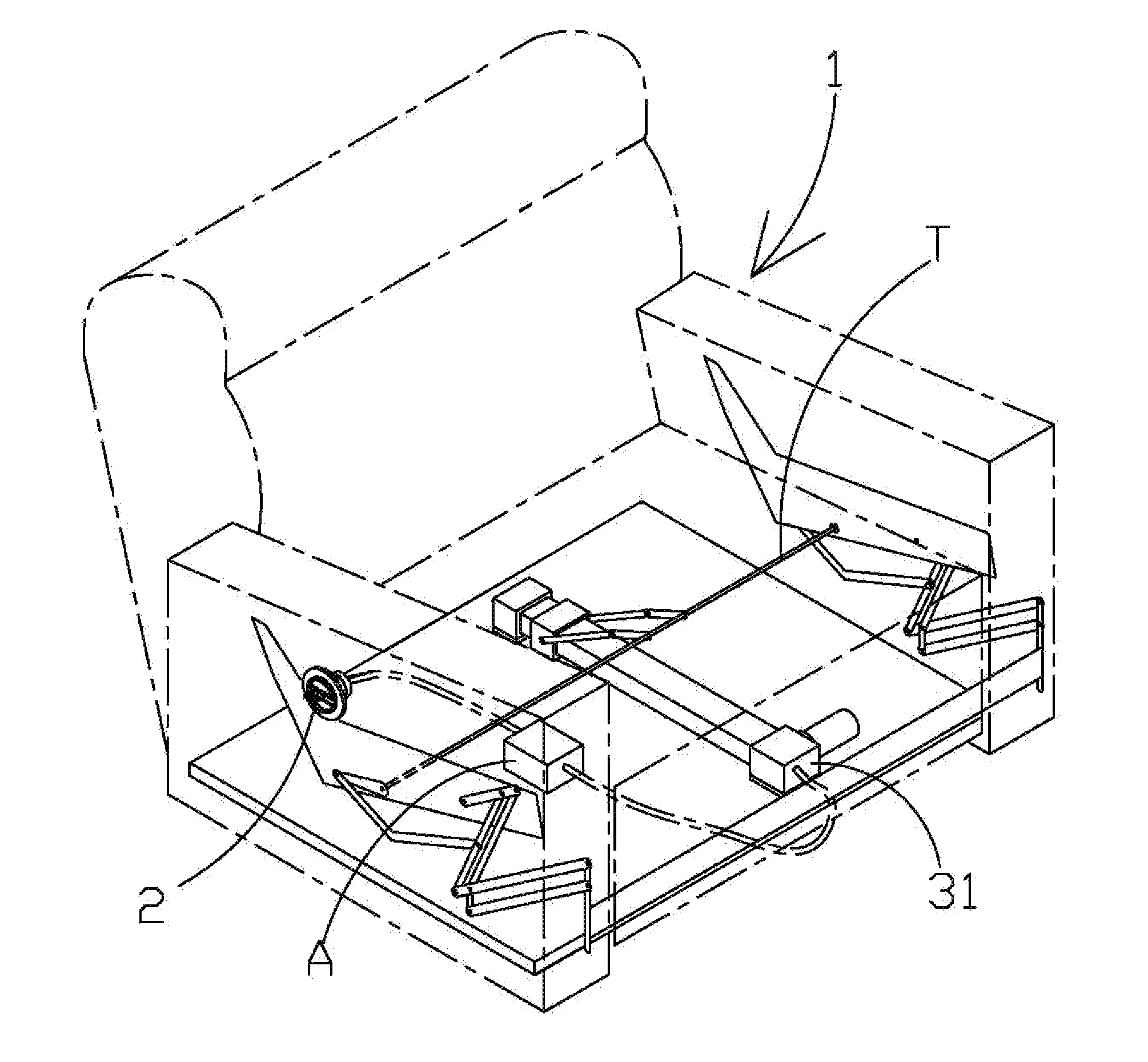 Chair with electrically adjustable components