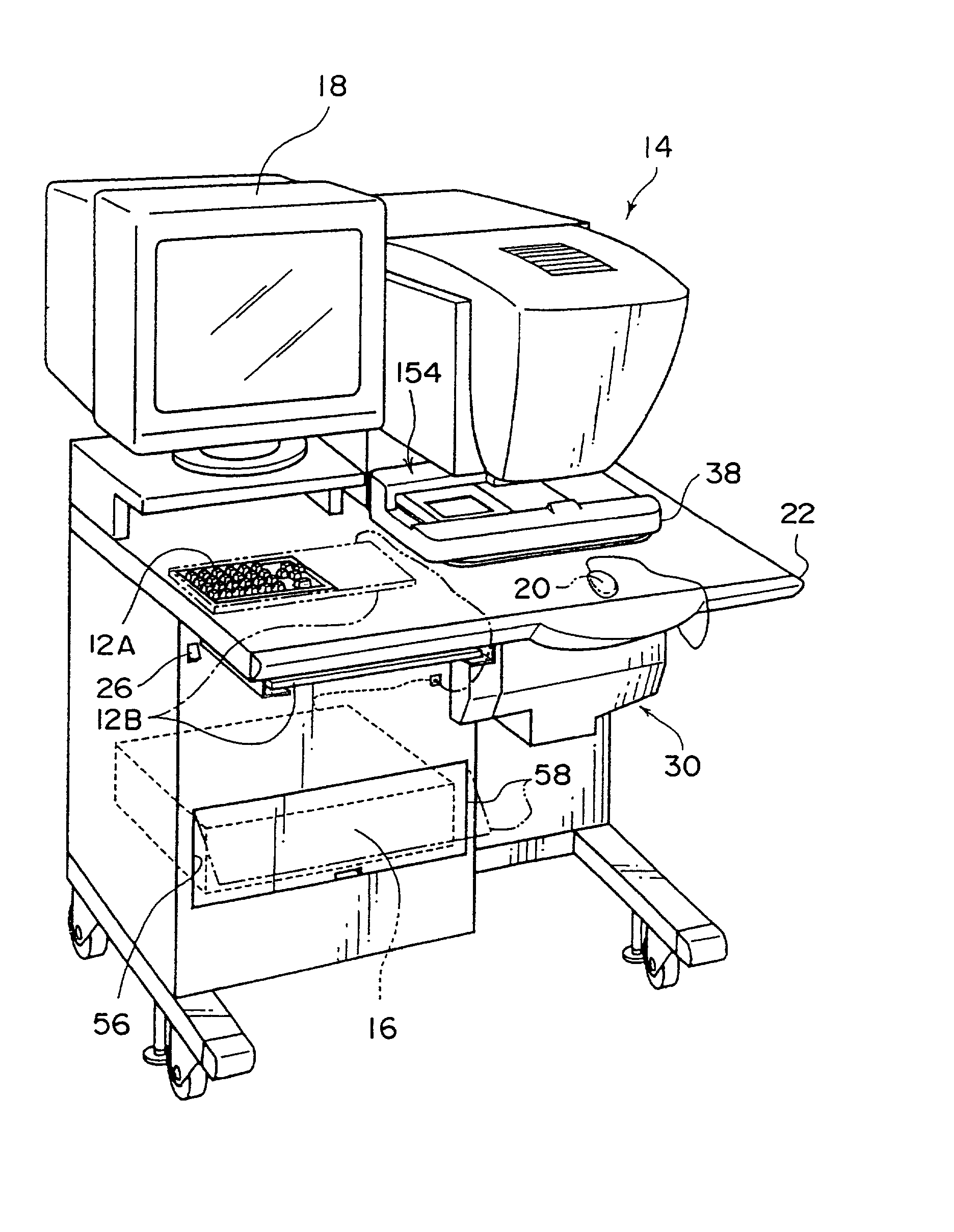 Carrier-related information management system and image reading apparatus