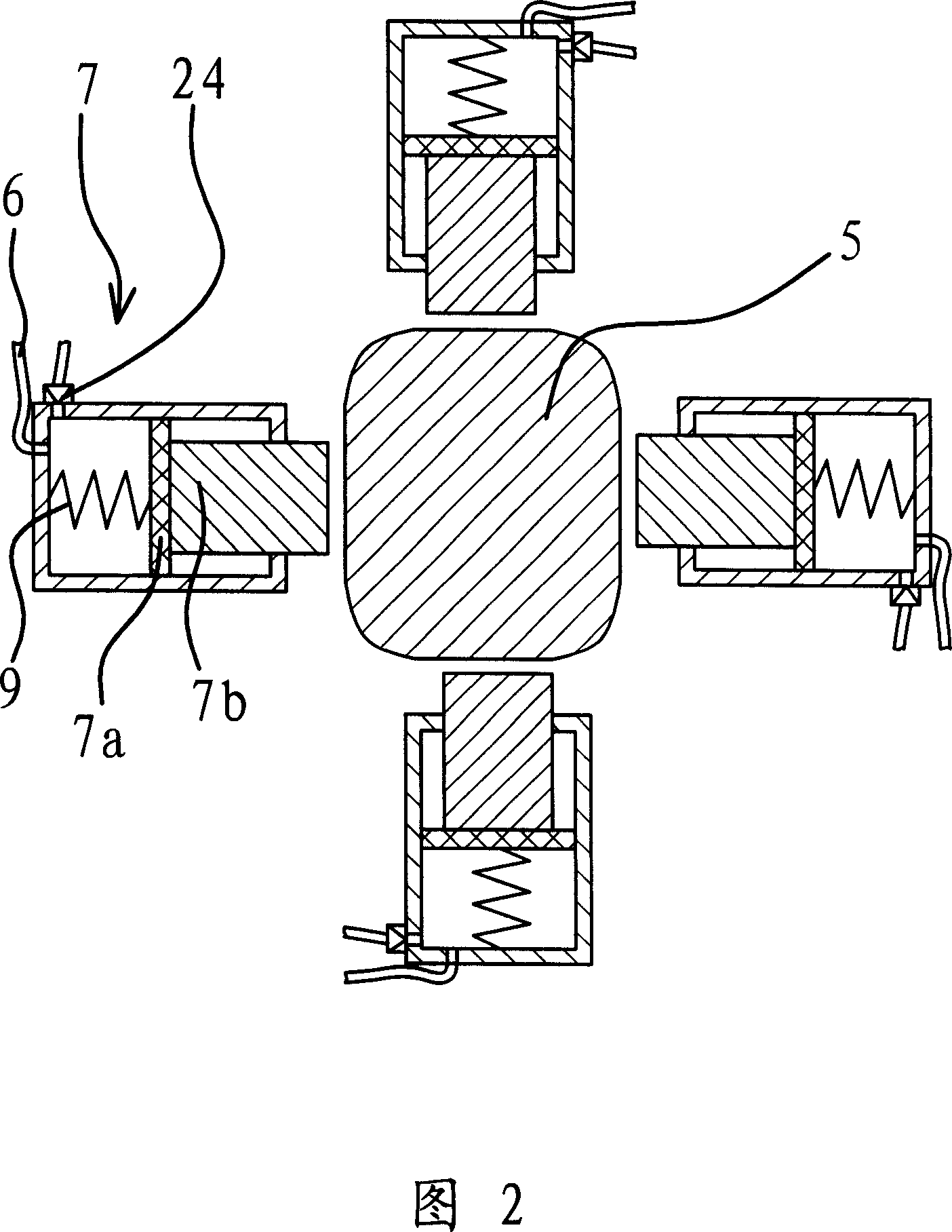 Sea wave electricity generating device