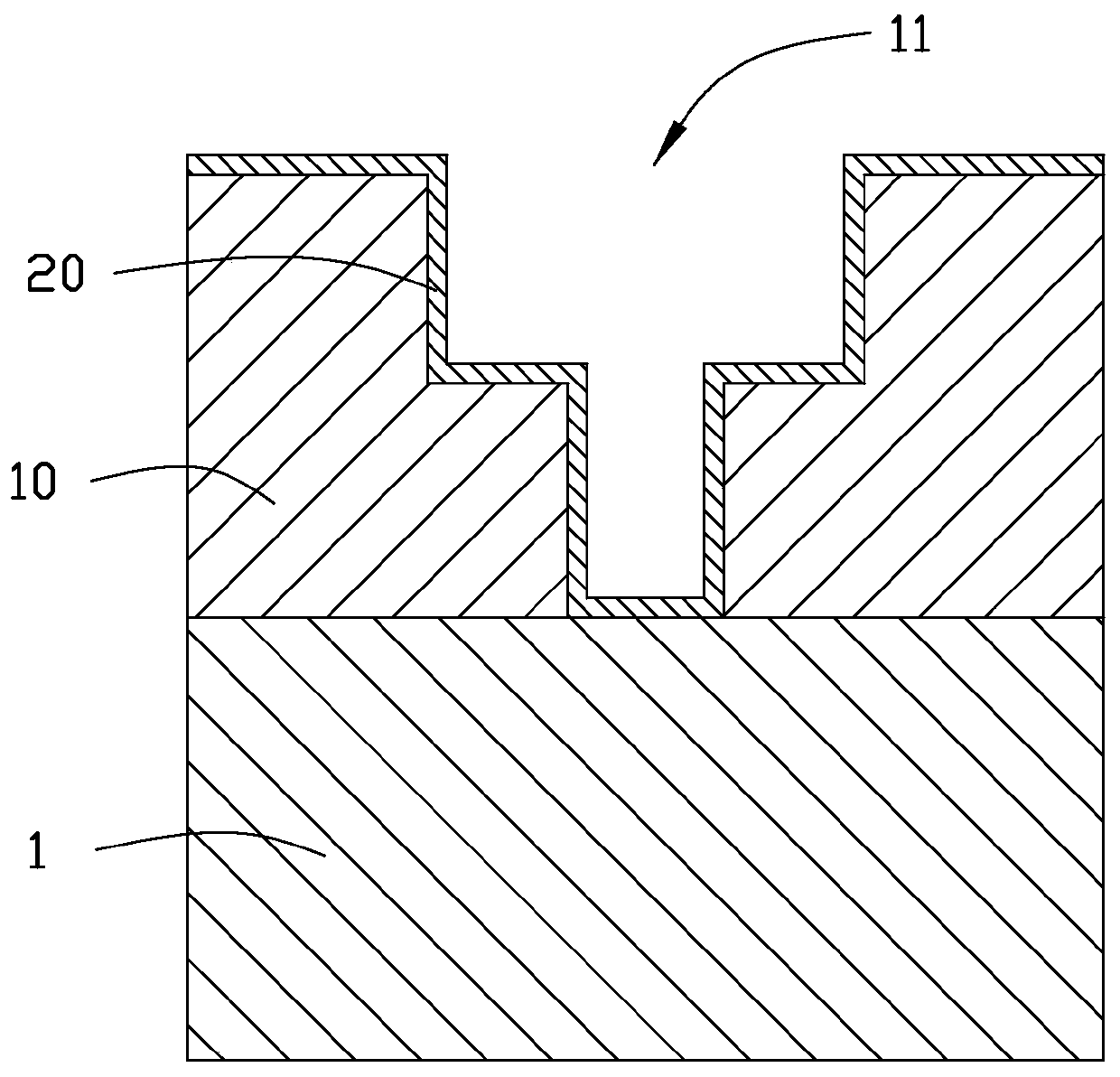 Metal interconnection structure and preparation method thereof