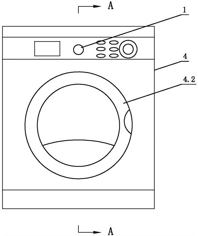 Washing machine having cloth material identification function and control method thereof