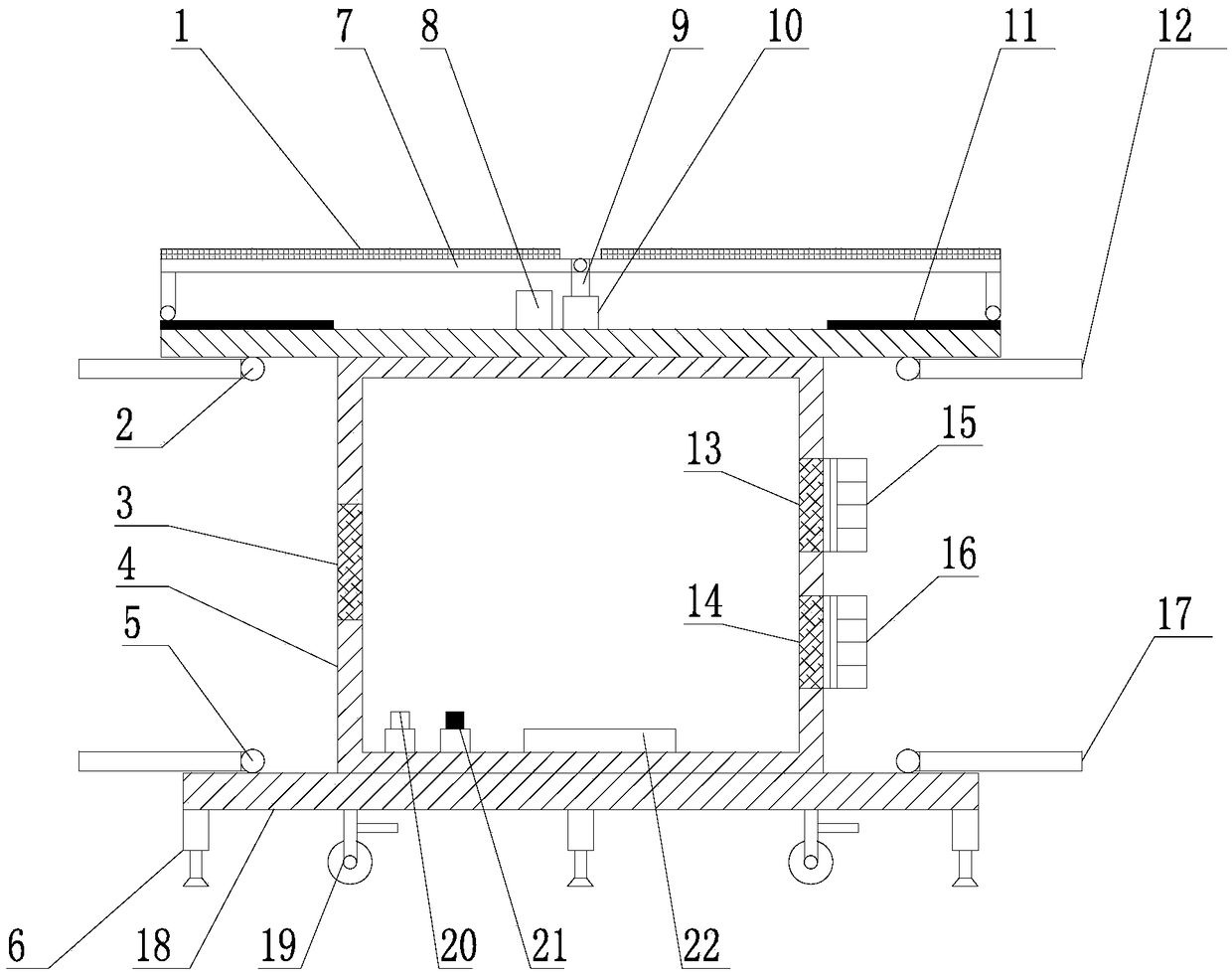 Solar switch cabinet and application method thereof