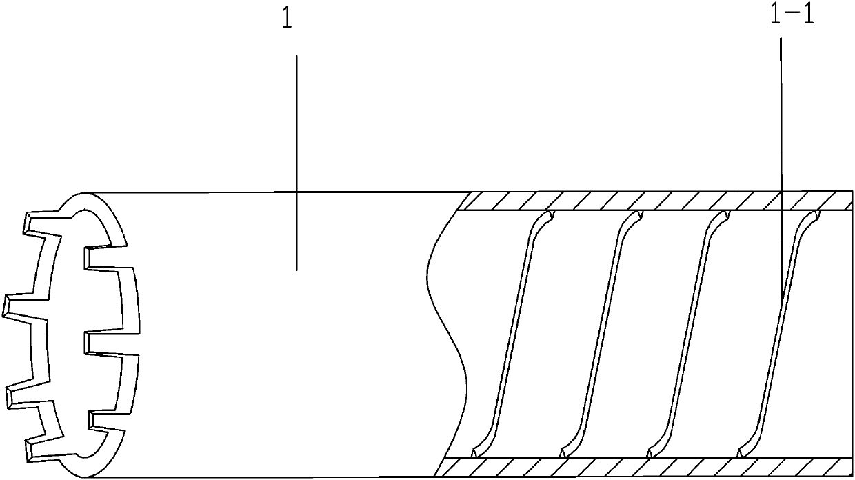 Rock tensile strength in-situ test device and method