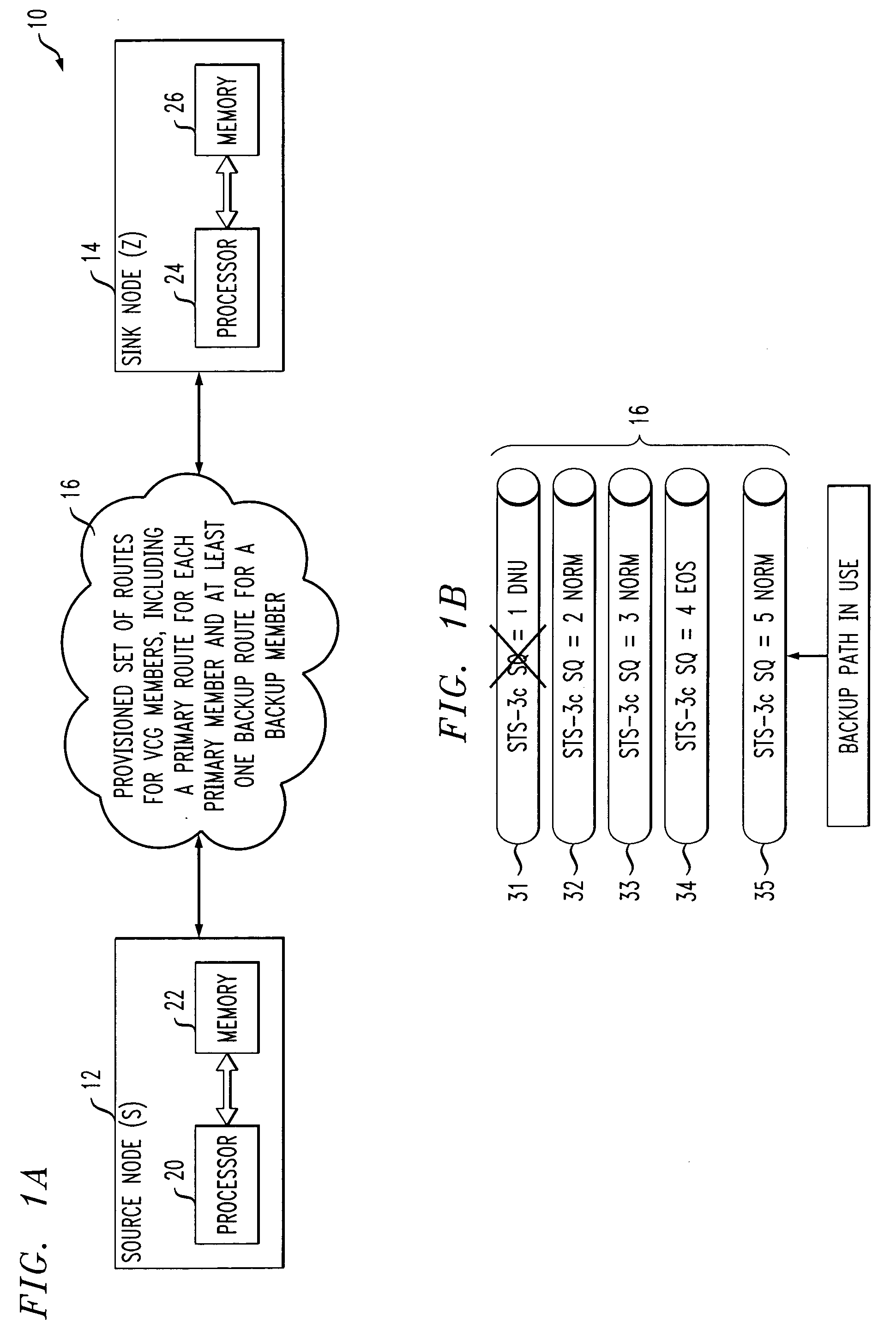Route determination method and apparatus for virtually-concatenated data traffic