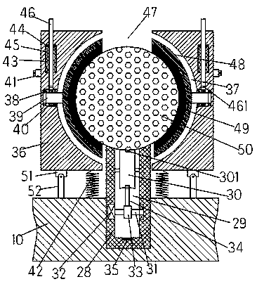 Lock clamping device