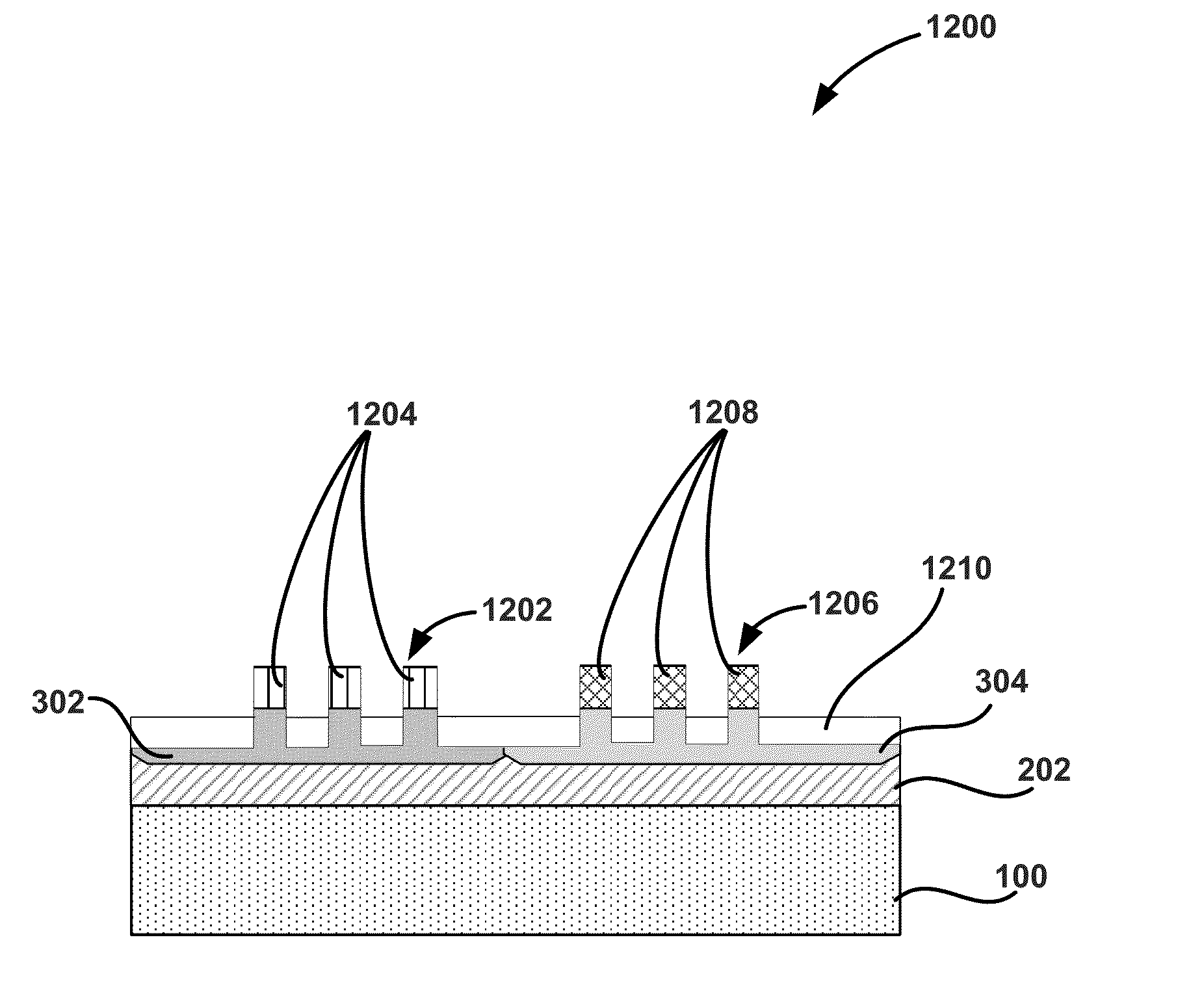 Semiconductor structure and device and methods of forming same using selective epitaxial process