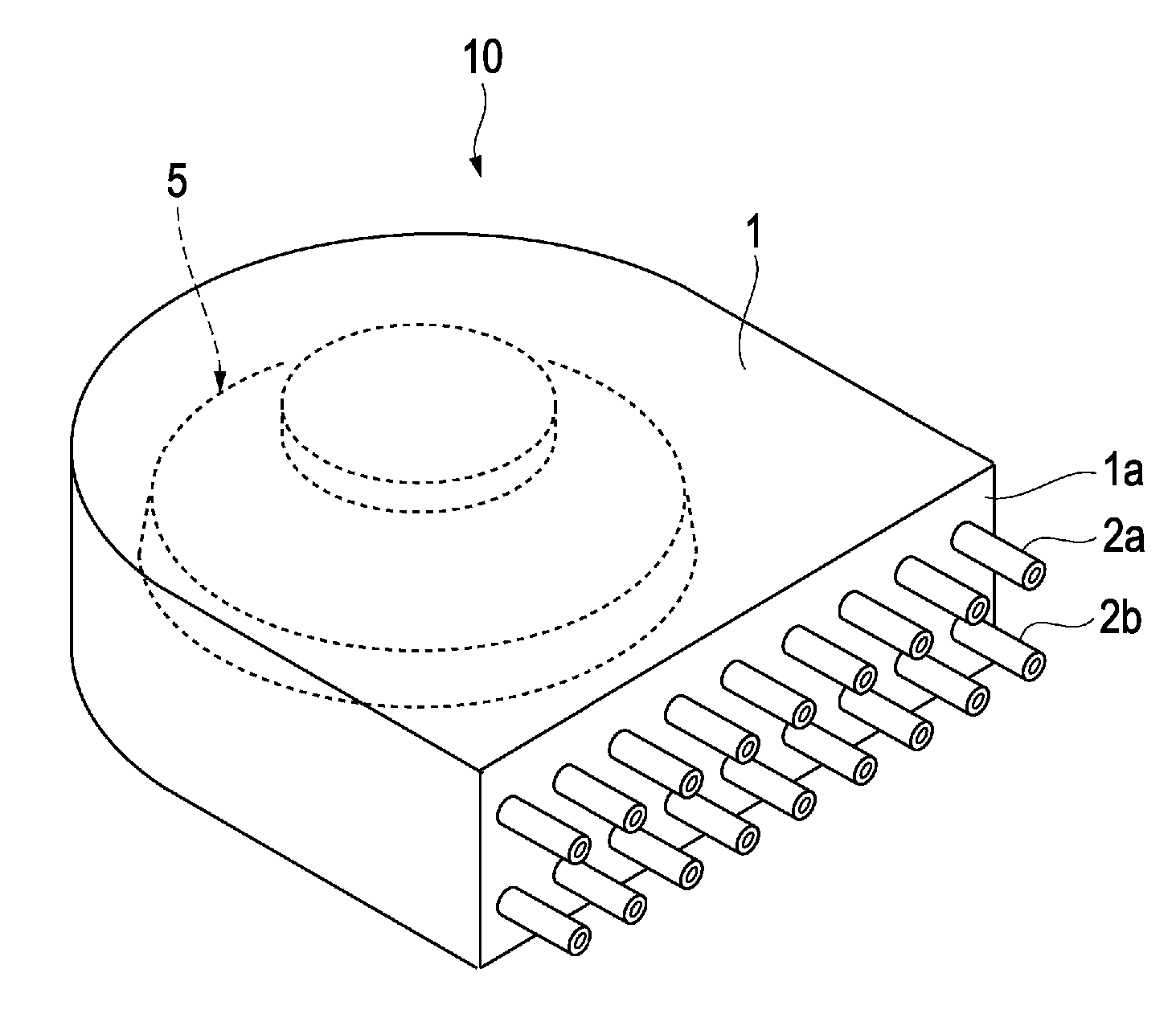 Vibrating device, jet flow generating device, electronic device, and manufacturing method of vibrating device