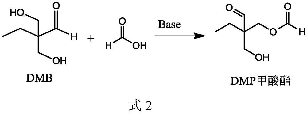 Method for preparing trimethylolpropane through hydrogenation with high condensation yield