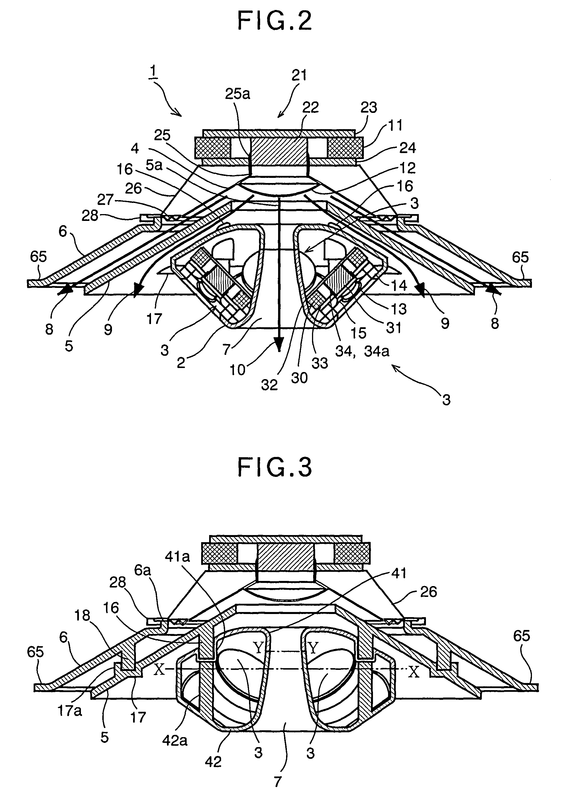 Speaker system with broad directivity