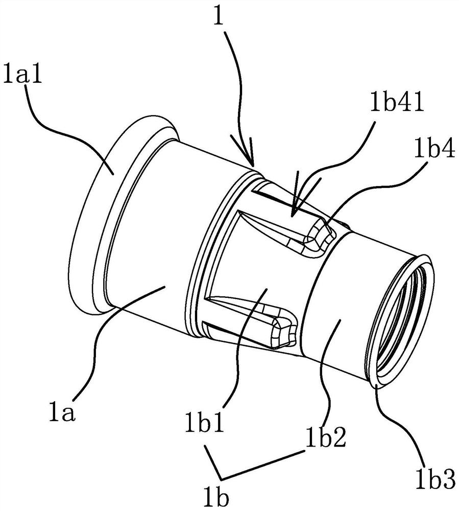 Clamping and pressing connector