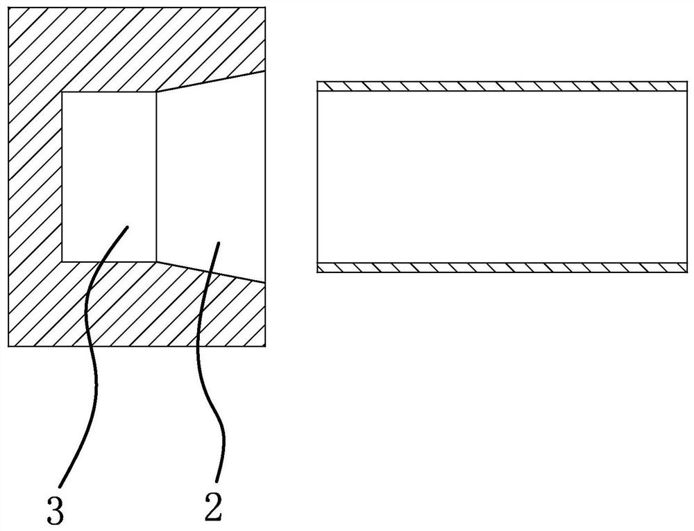 Clamping and pressing connector