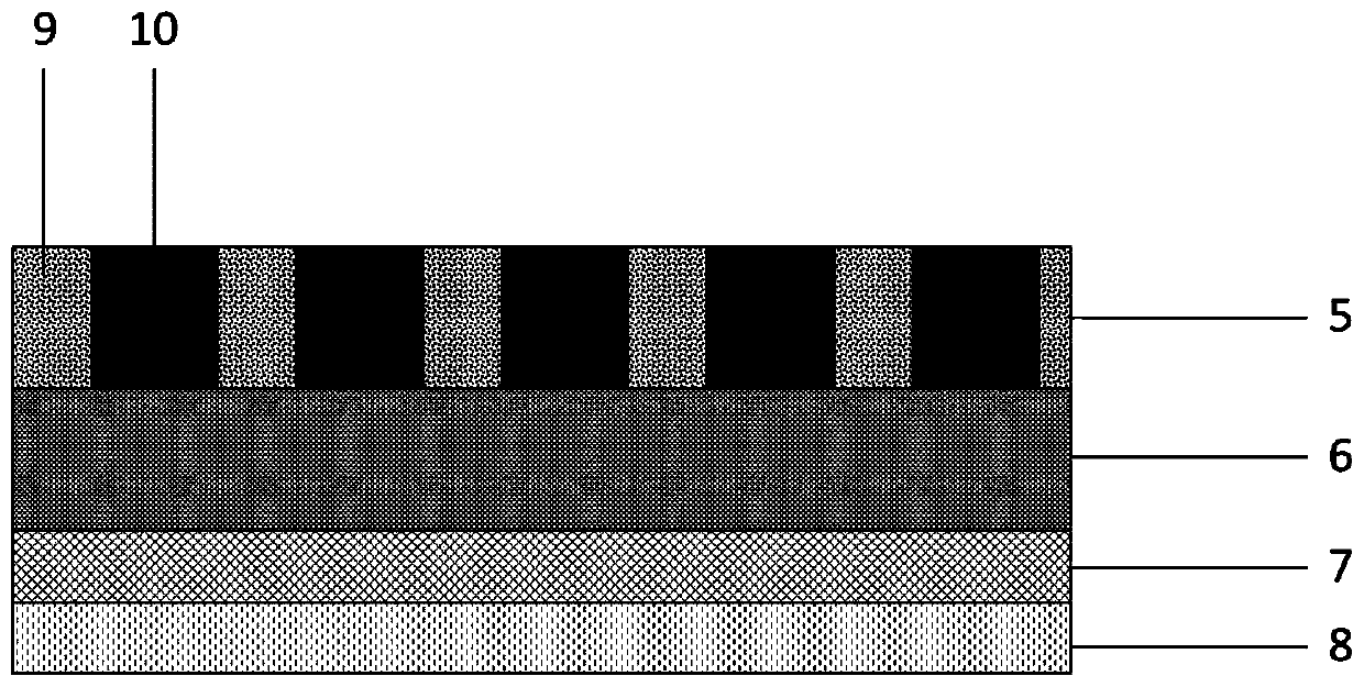 Anti-reflection and light orientation composite film and preparation method and application thereof