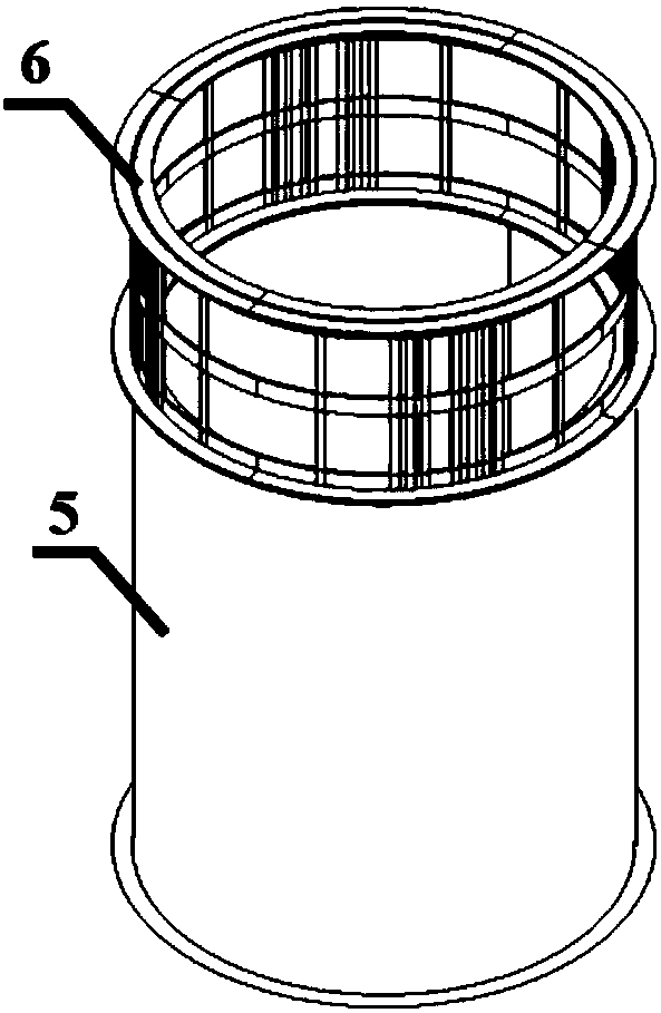 A flexible tooling structure with variable stringer position