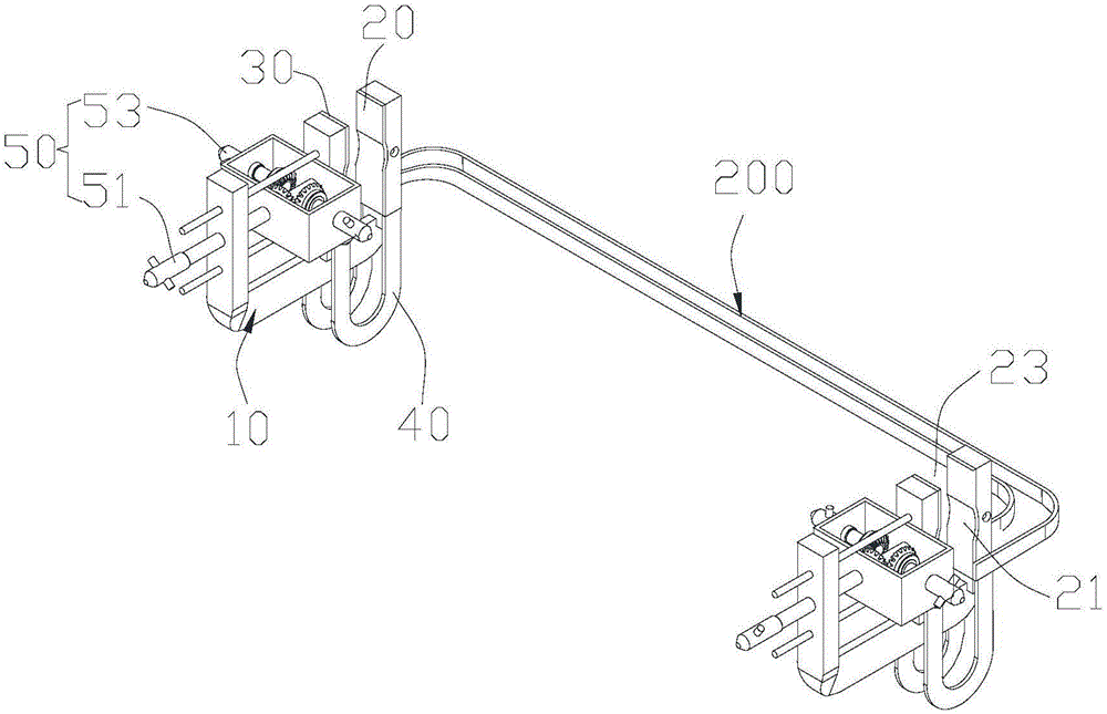 Copper bar shunting clamp assembly