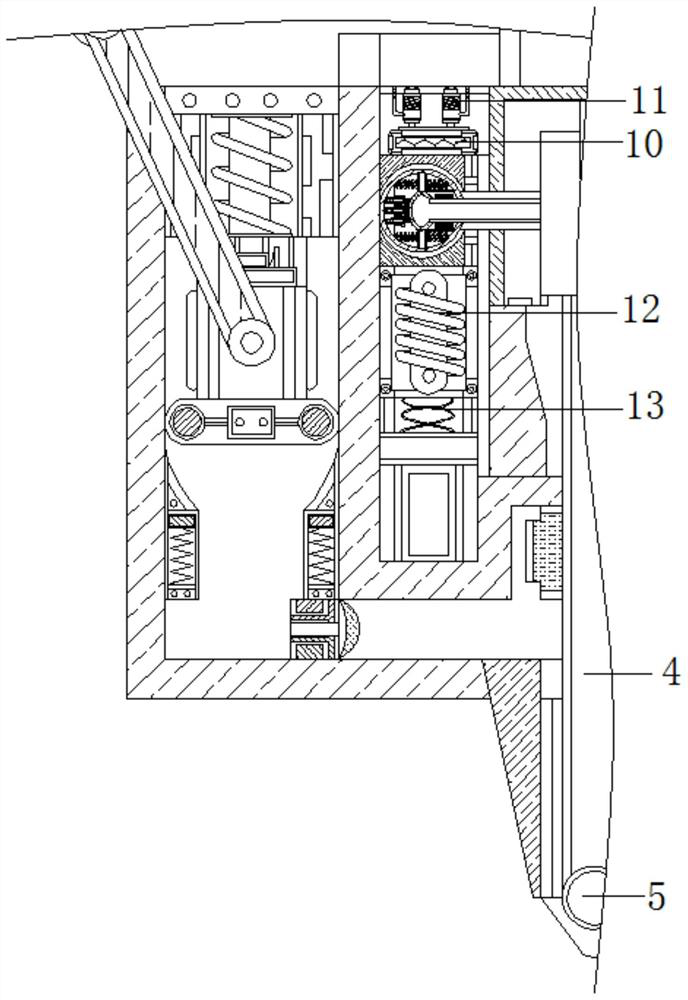 Computer microchip automatic detection and glue dripping auxiliary equipment for software development