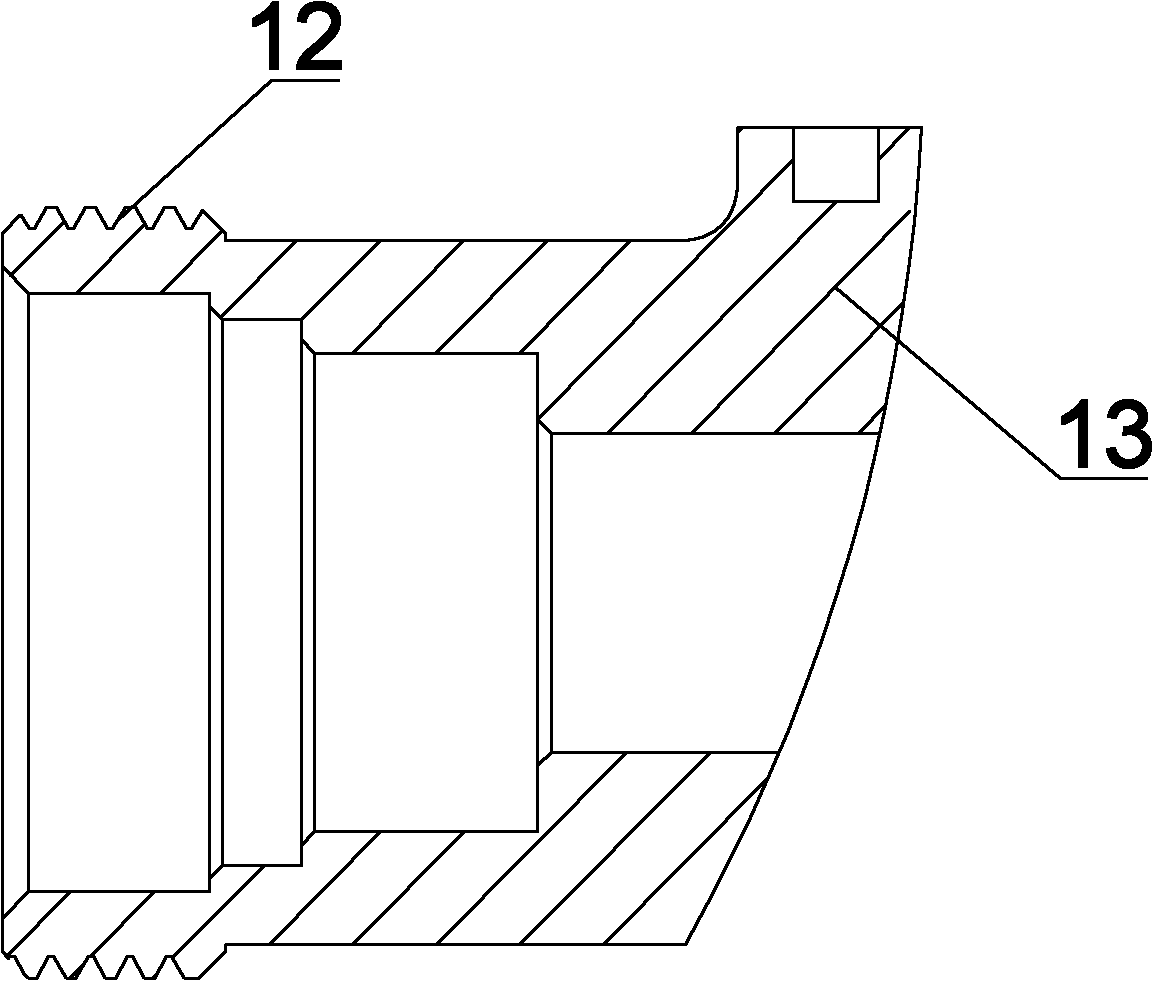 Structure and method for converting female connector into male connector