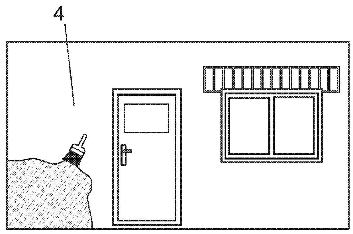 Material for surface treatment and its application