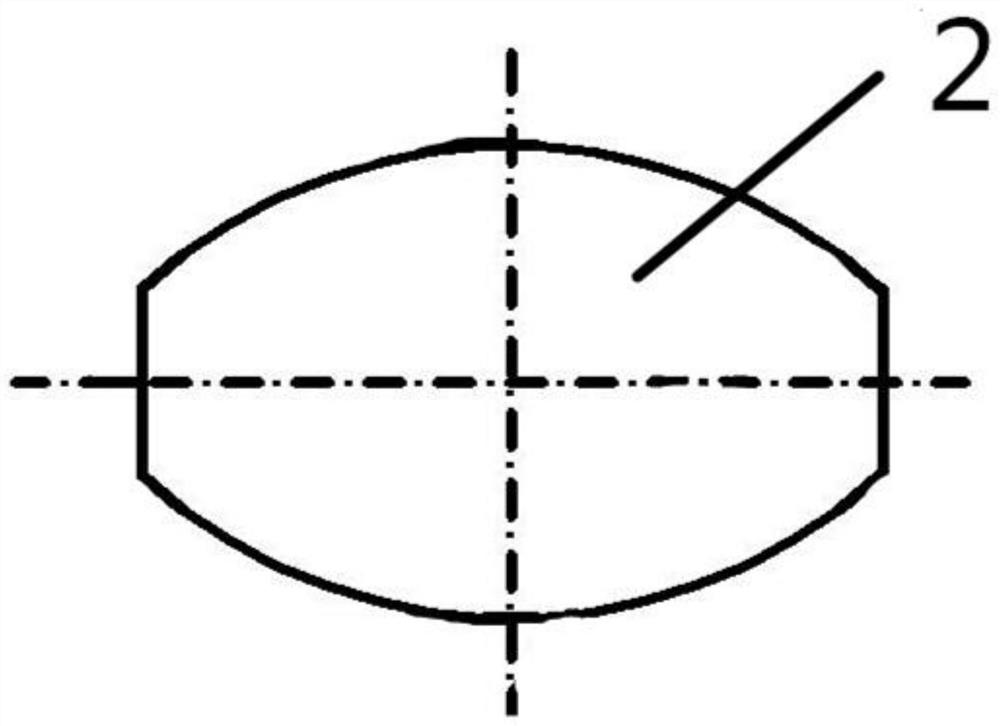 A kind of forging method of using arc anvil to forge fan-shaped plate