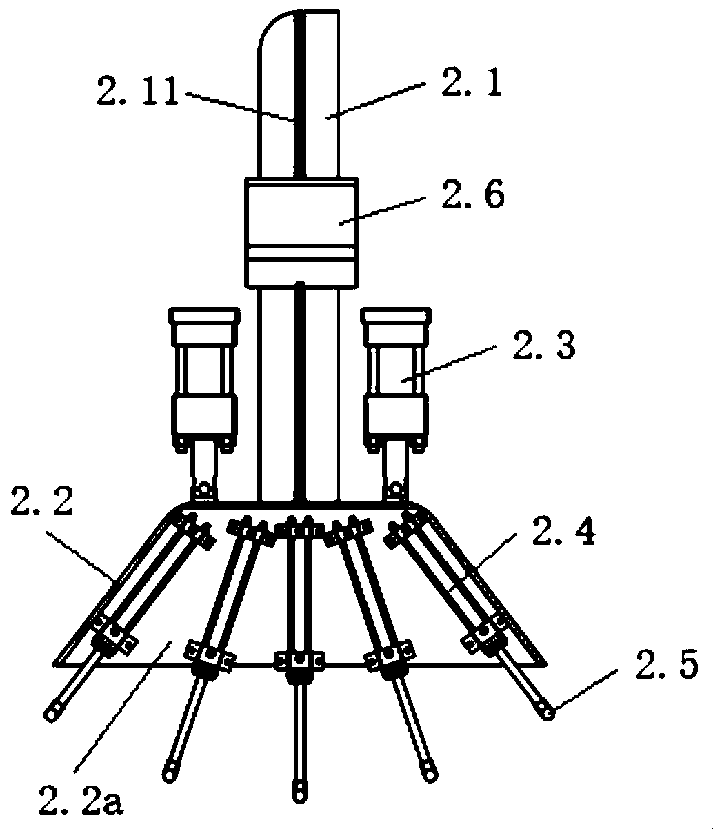 Mechanical loading creep age forming device