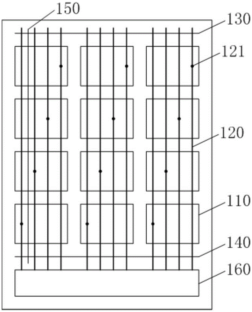 Array substrate, touch control line repairing method thereof and display panel