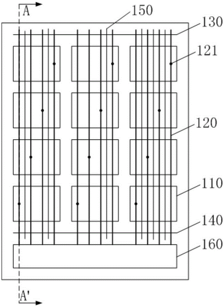 Array substrate, touch control line repairing method thereof and display panel