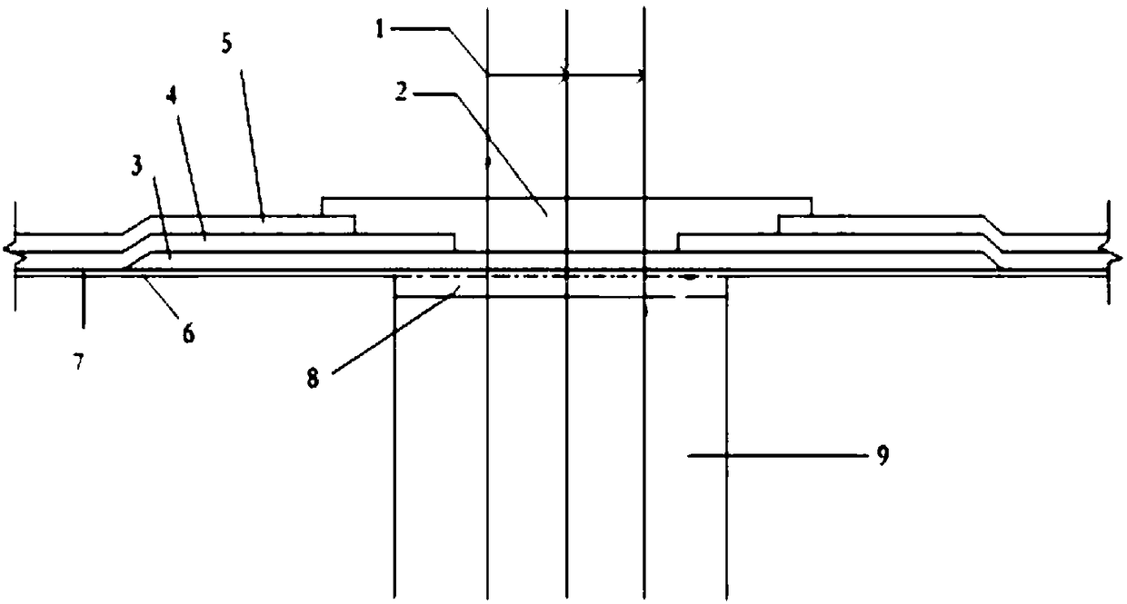 Waterproof construction method of anti-floating anchor
