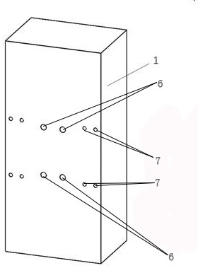 Beam-column joint connection device of fabricated reinforced concrete frame