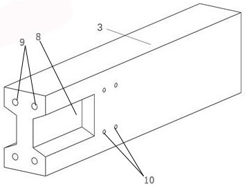 Beam-column joint connection device of fabricated reinforced concrete frame