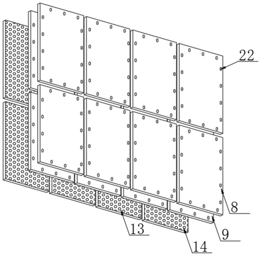 A kind of building curtain wall and its installation method