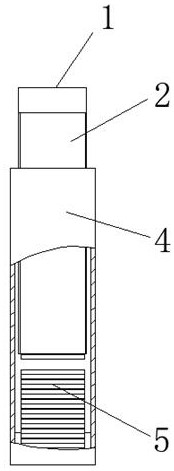 Bar collecting device for bar cleaning machine