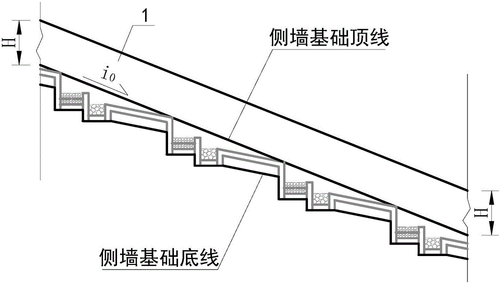 A ladder-shuangtan structure-type mountain torrent debris flow drainage channel and its application