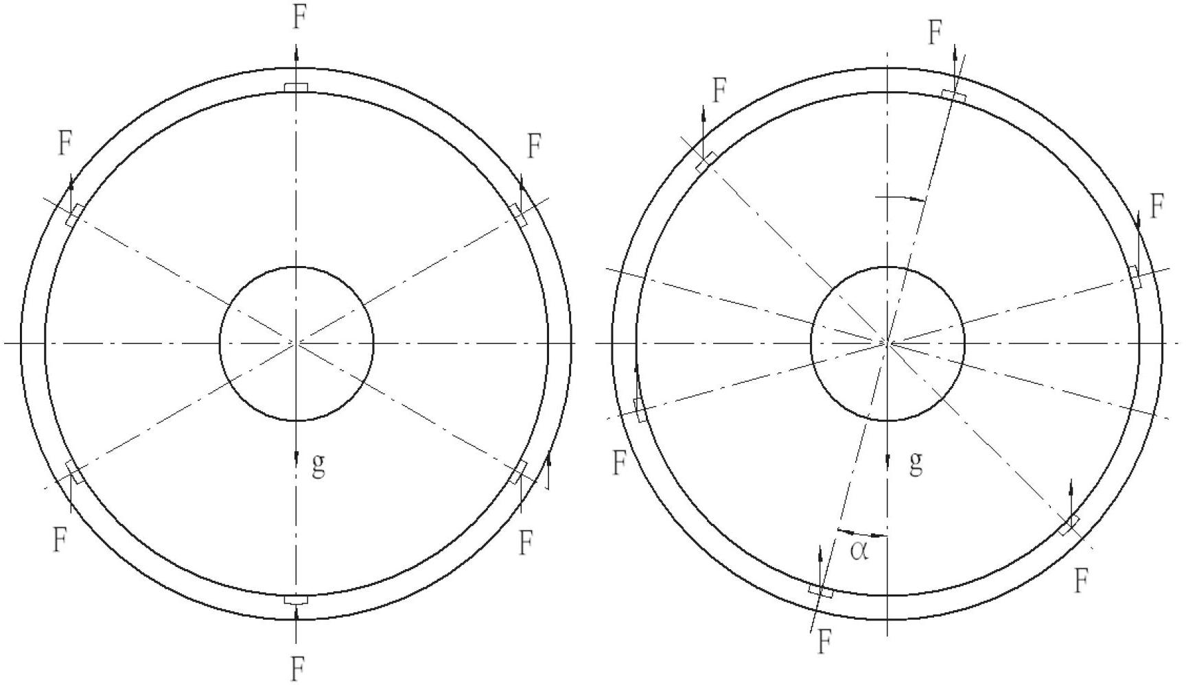 Self-balance device for side support of primary mirror of equatorial telescope