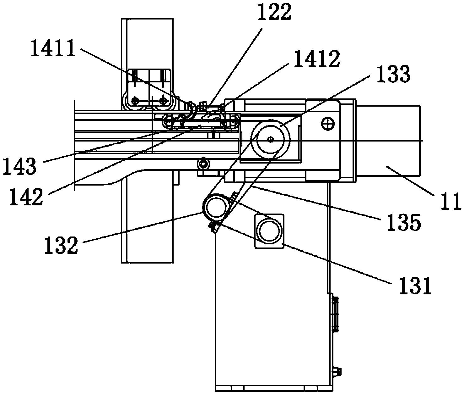 Automatic pull plate chamber type filter press