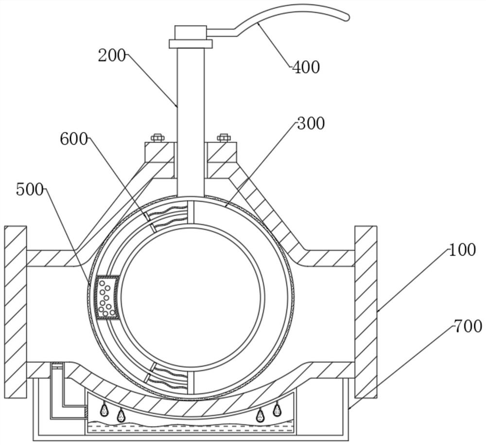 Ball valve capable of reducing impact effect